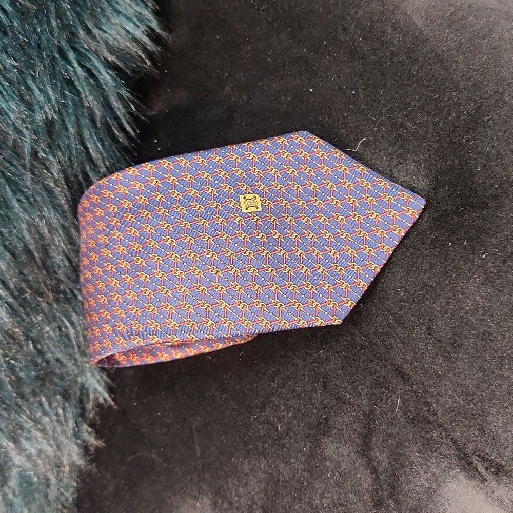 Celine Necktie  100% silk